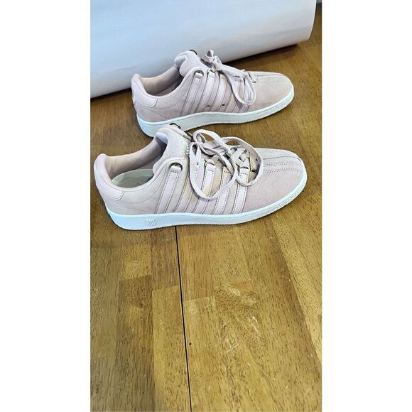 K SWISS SNEAKERS TENNIS SHOES LILAC SUEDE SIZE 9 - Picture 3 of 10